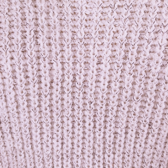 Papillon White Crew Neck Chunky Knit Sweater - Picture 6 of 8